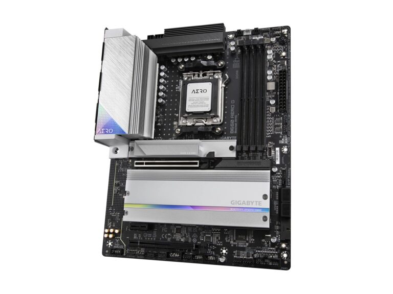 GIGABYTE B650 AERO G (AM5/ LGA 1718/ AMD B650/ ATX/ 5-Year Warranty/ DDR5/ PCIe 5.0 M.2/ PCIe 5.0/ USB 3.2 Gen2X2 Type-C/Wi-Fi 6E/ Intel 2.5GbE LAN/Motherboard) - Image 3
