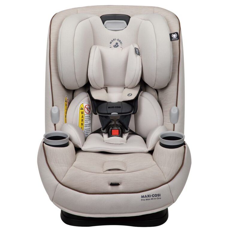 Maxi-Cosi Pria Max All-in-One Convertible Car Seat, Rear Facing Car Seat (4-40 lbs), Forward Facing Car Seat (22-65 lbs), High Back Booster Seat (40-100 lbs), Pure COSI, Desert Wonder