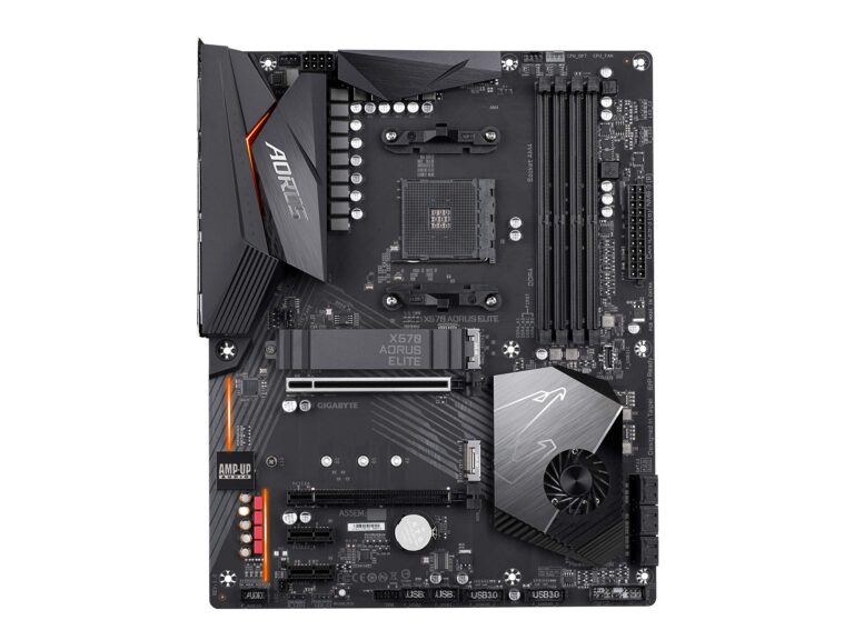 Gigabyte X570 AORUS Elite (AMD Ryzen 3000/X570/ATX/PCIe4.0/DDR4/USB3.1/Realtek ALC1200/Front USB Type-C/RGB Fusion 2.0/M.2 Thermal Guard/Gaming Motherboard) - Image 6