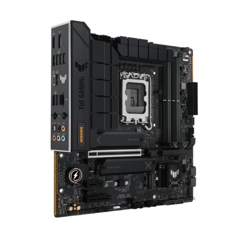 TUF Gaming B760M-PLUS WiFi II Intel B760 LGA 1700 mATX Motherboard (PCIe 5.0,4.0 M.2 Slots,DDR5,WiFi6E,Q-Antenna,2.5Gb Ethernet,DisplayPort,HDMI, SATA 6Gbps,USB 20Gbps) Support, Aura Sync - Image 8