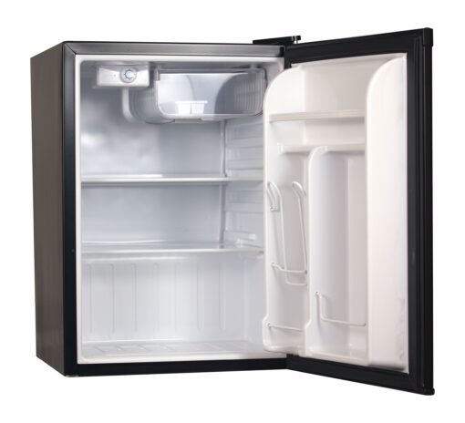 Commercial Cool CCR26B Compact Single Door Refrigerator and Freezer, 2.6 Cu. Ft. Mini Fridge, Black - Image 3