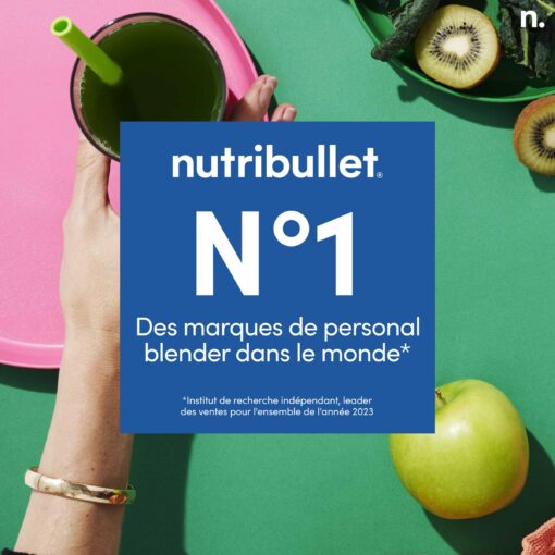 nutribullet Pro+ 1200 Watt Personal Blender with Pulse Function SKU – Black - Image 3