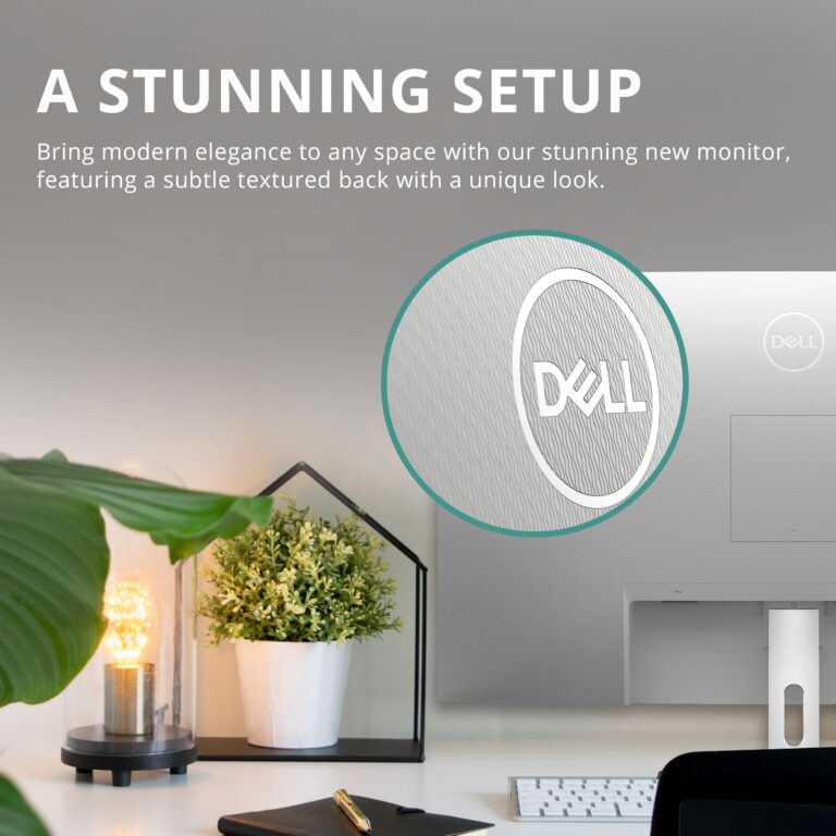 Dell S3222HN 32" FHD Curved Monitor, 75Hz AMD FreeSync Display, 3000:1 Contrast Ratio, 99% sRGB Coverage, Tilt Adjustment, 4 ms Response Time, VA Panel, HDMI, Silver - Image 5