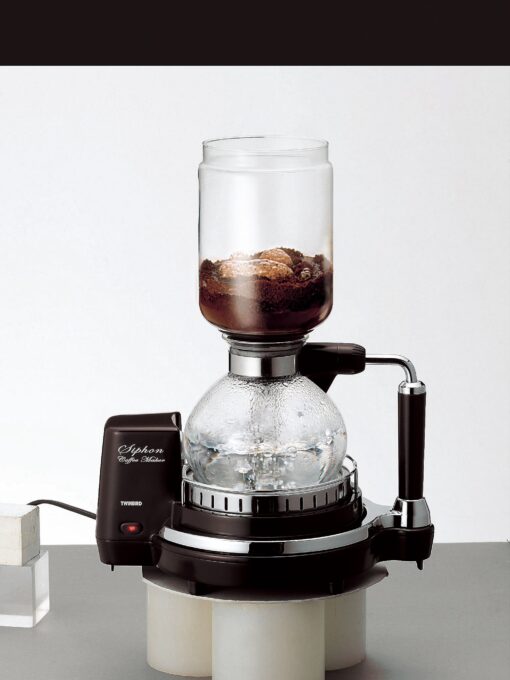 TWINBIRD siphon coffee maker dark brown CM-D853BR - Image 2