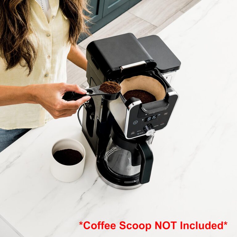Ninja CFP451CO DualBrew System 14-Cup Coffee Maker, Single-Serve Pods & Grounds, 4 Brew Styles, Built-In Fold Away Frother, 70-oz. Water Reservoir & Carafe, Black (Renewed) - Image 6