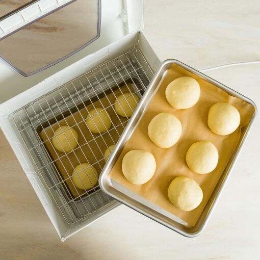 Brod & Taylor Folding Proofer & Slow Cooker (Proofer w/Accessory Shelf), White - Image 2