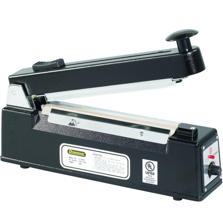 BOX USA BSPBC8 Impulse Hand Sealers with Cutters, 8" x 1/16"