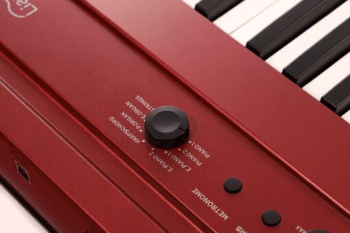 Korg Liano Portable 88-key Digital Piano w/ Semi-Weighted Keys, Bass Reflex Speakers and includes a Sustain Pedal & Power Adapter - Red - Image 5