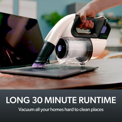 Gtech Multi Platinum Cordless Handheld Vacuum Cleaner - Portable Vacuum Cleaner for Car, Home, and More - Reinforced with Lightweight Aluminum - Rechargeable - 30 Mins Runtime - Image 7