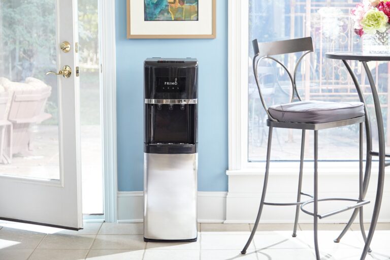 Primo Bottom Loading Water Dispenser, 3 Temp (Hot-Cool-Cold) Water Dispenser for 5 Gallon Bottle w/Child-Resistant Safety Feature [Bright Stainless Door] - Image 8