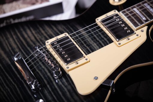 GROTE Guitar Solid Body Electric Guitar with Gigbag LPYS-006 (Black) - Image 2