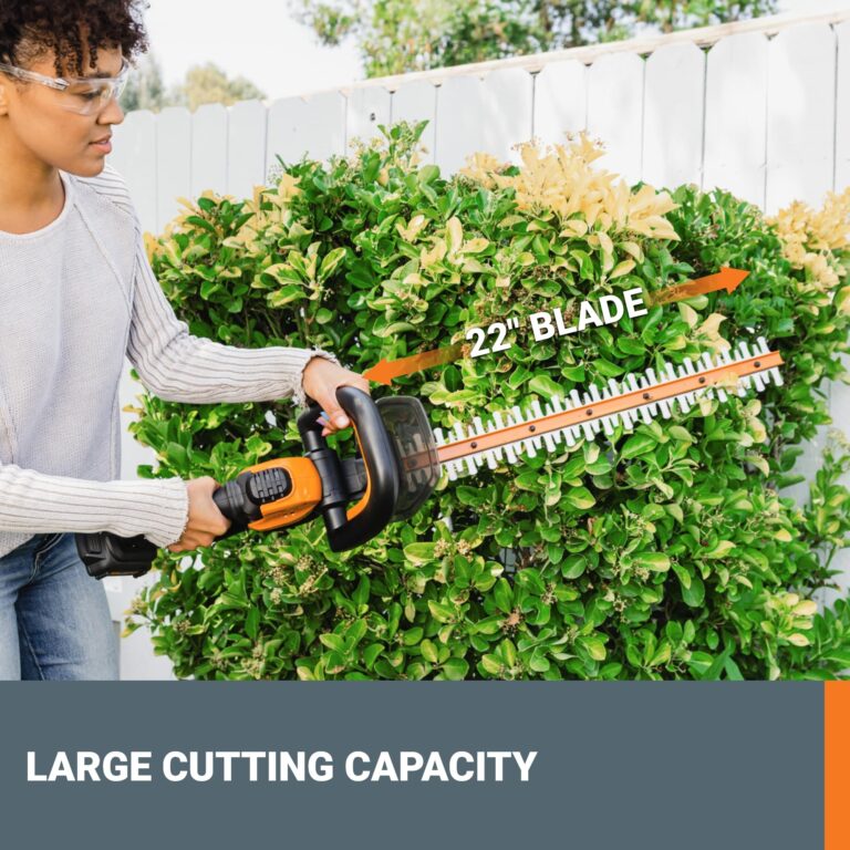 Worx 20V String Trimmer + Turbine Blower + Hedge Trimmer (Batteries & Charger Included) - Image 4