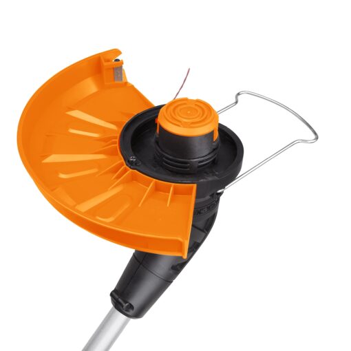 WORX - Lithium-Ion cordless trimmer/edger - 20V - Ø25cm - WG157E (Protective cover and wire spool - version with battery and charger, compatible with PowerShare tools and batteries) - Image 3