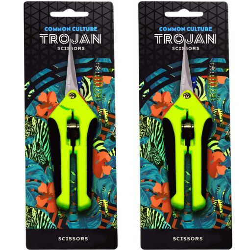 Trimbag Premium Complete Dry Trimming Kit Bundle with 4 Common Culture Trimming Scissors, 1 Pair of Grow Crew Ratchet Hangers, 10 Pack of Turkey Bags and Accessories (7 Items) - Image 4