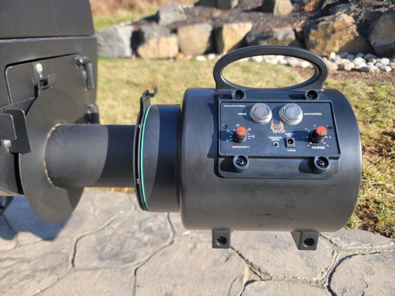 Perfect Draft BBQ Blower 4.0 for Offset Smoker Grill - Designed in Texas, Patented in the USA - Battery Powered BBQ Fan for Outdoor Barbecue - Image 2
