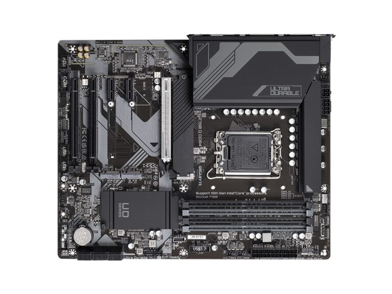 GIGABYTE Z790 D DDR4 (LGA 1700/ Intel/ Z790/ ATX/ DDR4/ Triple M.2/ PCIe 5.0/ USB 3.2 Gen2X2 Type-C 2.5GbE LAN/PCIe EZ-Latch/Multi-Key/Motherboard) - Image 4