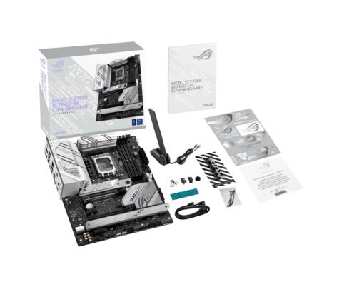 ASUS ROG Strix B760-A Gaming WiFi ATX Motherboard - Intel B760, DDR5, PCIe 5.0, WiFi 6E, Aura Sync RGB - Image 2