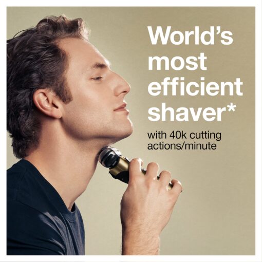 Braun Series 9 Pro 9419s Electric Shaver for Men, Wet & Dry Shave, Shaving Kit with 4+1 Head with ProLift Trimmer - Image 4