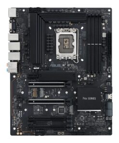 Pro WS W680-ACE Intel W680 LGA 1700 ATX Workstation Motherboard,2xPCIe 5.0x16 Slot,DDR5,ECC Memory,2x2.5 Gb LAN,3X M.2 Slots,USB 3.2 Gen 2x2 Front Panel,SlimSAS,BMC Header,Thunderbolt 4Header,ACCE.