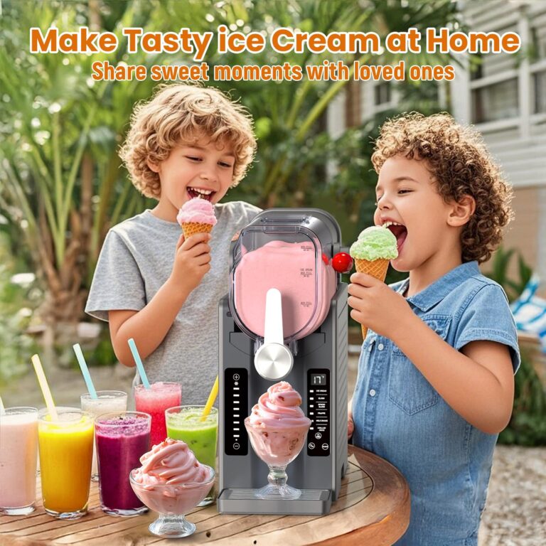 Slushie Machine - Professional Frozen Drink Maker No Ice Needed- 70 oz Slushy Machine for Home with LED Display - One-Touch Reservation & 6 Pre-set Programs for Frozen Margaritas, Frappés & Ice Cream - Image 7