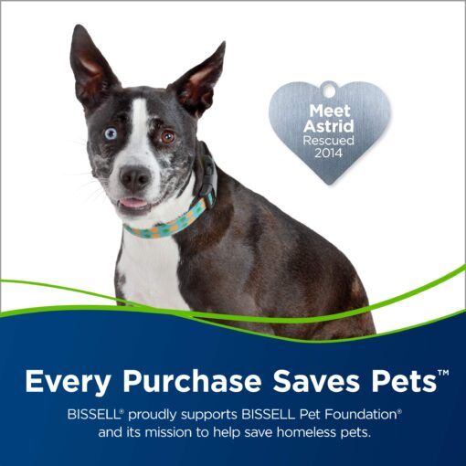 Bissell Pet Hair Eraser Turbo Rewind Vacuum, Lightweight, Automatic Cord Rewind, Tangle-Free Brush Roll, Headlights, Powerful Pet Hair Pickup, SmartSeal Allergen System, Blue, 27909 - Image 7