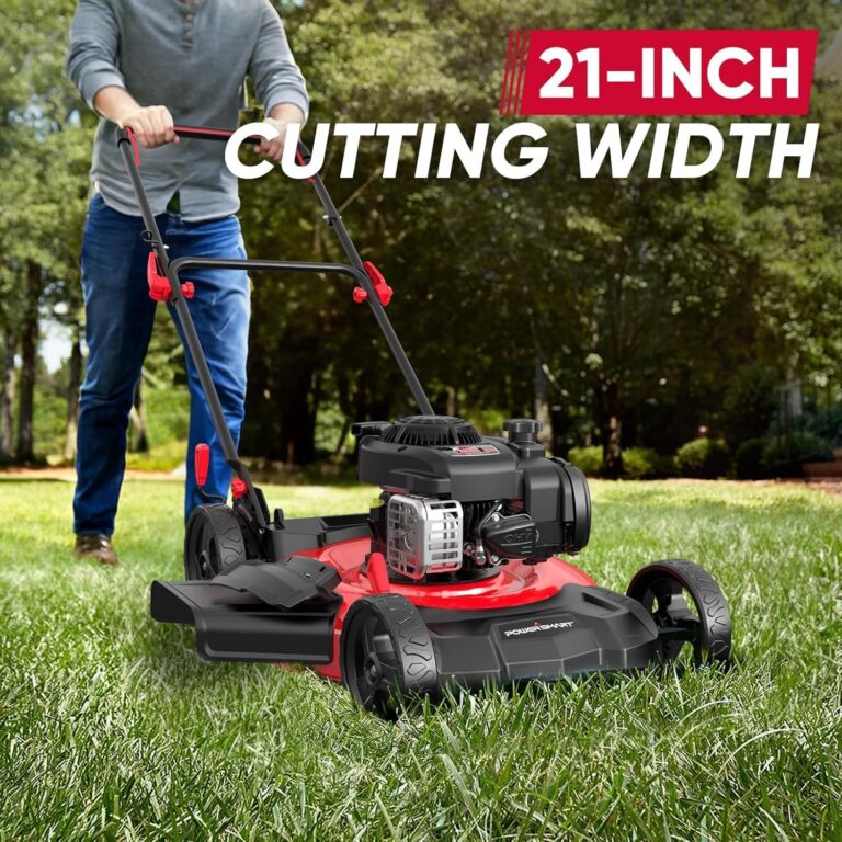PowerSmart 21" Push Lawn Mower with B&S 125cc Engine - Lightweight & Easy Assembly - Image 5