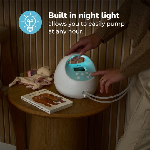 Spectra Baby S1 Plus Premier Rechargeable Breast Pump with Grey Tote Premium Accessory Kit - 24 mm - Image 5