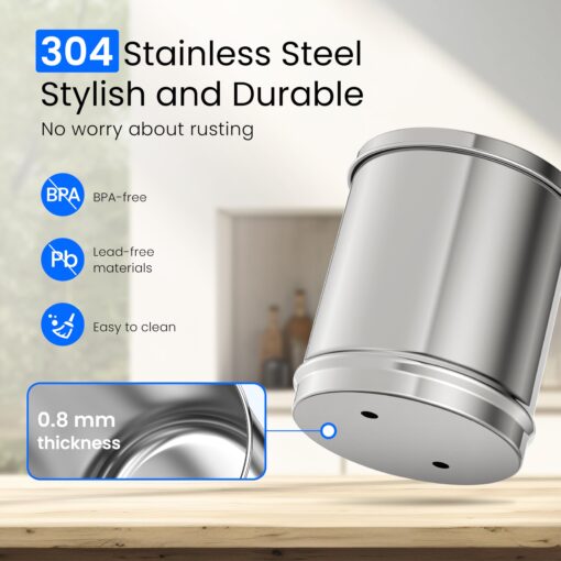 Waterdrop 1.5 Gallons Gravity-fed Water Filter System, NSF/ANSI 42&372 Standard, Stainless-Steel Travel System with 4 Filters, Metal Spigot and Stand, Reduces Up to 99% Chlorine-King Tank Series - Image 8