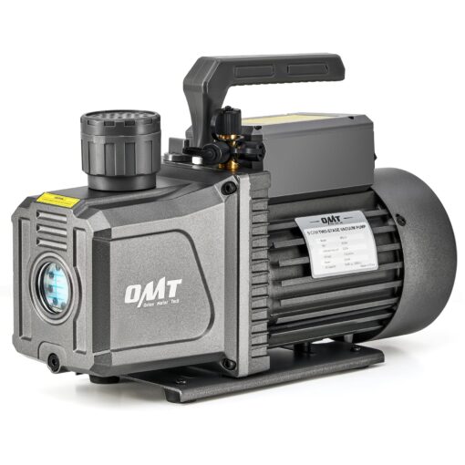 Orion Motor Tech 2 Stage Vacuum Pump, 9 cfm 3/4 hp HVAC Rotary Vane Vacuum Pump with 1.5 Micron Ultimate Vacuum, Two Stage Air Vacuum Pump for R22 R134a R410a HVAC Servicing