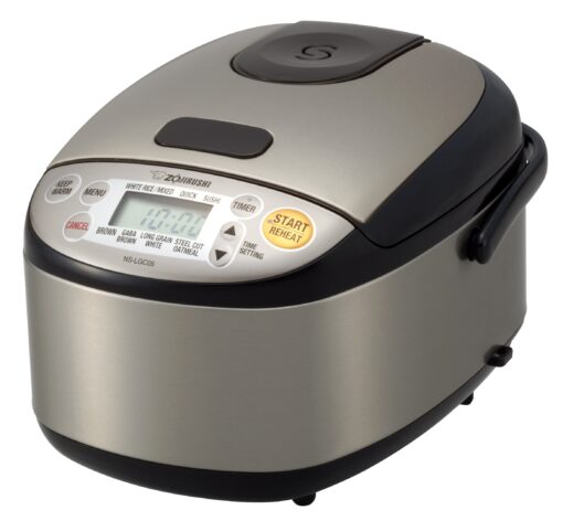 Zojirushi EP-PFC20HA Electric Skillet and Zojirushi NS-LGC05XB Micom Rice Cooker & Warmer Bundle - Image 4