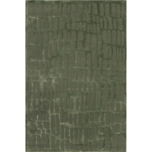 nuLOOM Belen Abstract 10' x 13' Machine Washable Area Rug for Living Room Bedroom Dining Room Kitchen, Belen Forest Green - Image 2