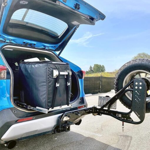 Setpower AJ40 Portable Refrigerator with Cover 42 Quart Electric Cooler 12 Volt Refrigerator Car Fridge Car for Truck Van RV Camping Travel Fishing - Image 2