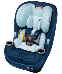Maxi-Cosi Pria Max All-in-One Convertible Car Seat, Rear Facing Car Seat (4-40 lbs), Forward Facing Car Seat (22-65 lbs), High Back Booster Seat (40-100 lbs), Pure COSI, Tetra Blue