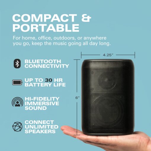 Rocksteady Stadium 2: Two Speakers Bundle - Immersive, connectible, and up to 150 ft of Range. Up to 30 Hours of Battery Life. - Image 6