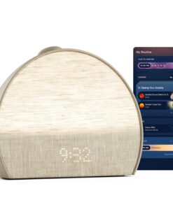 Hatch Restore 3 Sunrise Alarm Clock, Sound Machine, Smart Light (Greige) - White Noise, Screen-Free Sleep Routine