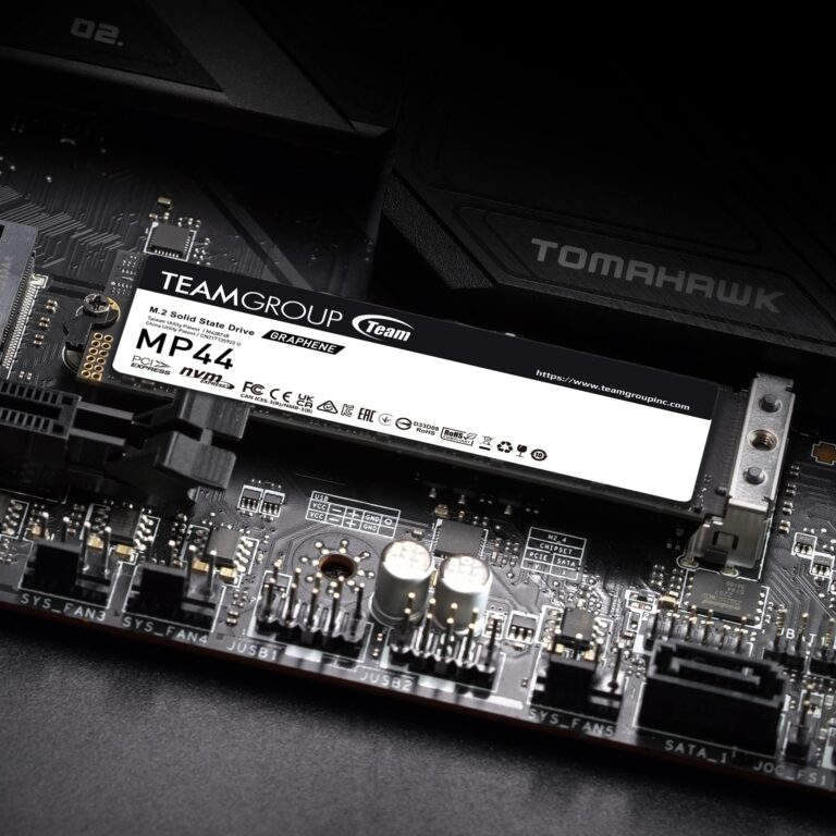 TEAMGROUP MP44 4TB SLC Cache Gen4x4 M.2 2280 PCIe 4.0 with NVMe Laptop & Desktop SSD Solid State Drive R/W Speed up to 7400 / 6900MB/s TM8FPW004T0C101 - Image 4