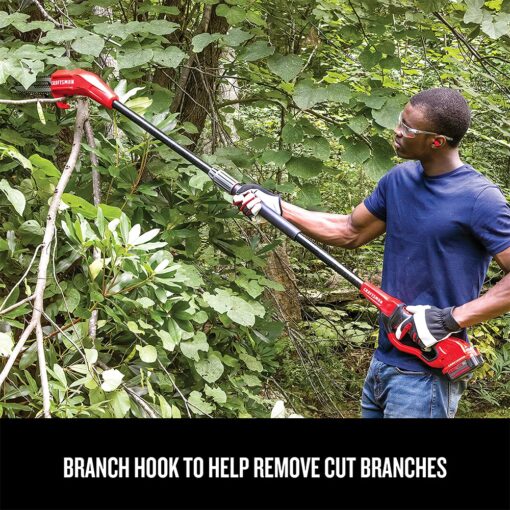 CRAFTSMAN V20 Pole Saw, Cordless, 14-Foot, 4.0Ah, Battery and Charger Included (CMCCSP20M1) - Image 3