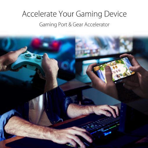 ASUS RT-AX82U (AX5400) Dual Band WiFi 6 Extendable Gaming Router, Gaming Port, Mobile Game Mode, Aura RGB, Included AiProtection Pro Security, Instant Guard, VPN, AiMesh Compatible - Image 3