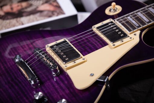 GROTE Guitar Solid Body Electric Guitar with Gigbag LPYS-006 (Purple) - Image 2