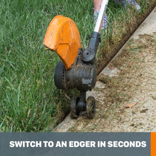Worx String Trimmer Cordless, Edger 40V Power Share Weed Trimmer 13" (2 Batteries & Charger Included) WG184 - Image 6