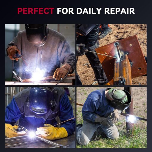 ARCCAPTAIN iControl ARC205 Pro Stick Welder, [APP Control] 205Amp ARC/Lift TIG Welding Machine, Large LED Display, IGBT Inverter 110V/220V MMA Welder with Hot Start, Arc force, and Anti-Stick - Image 2