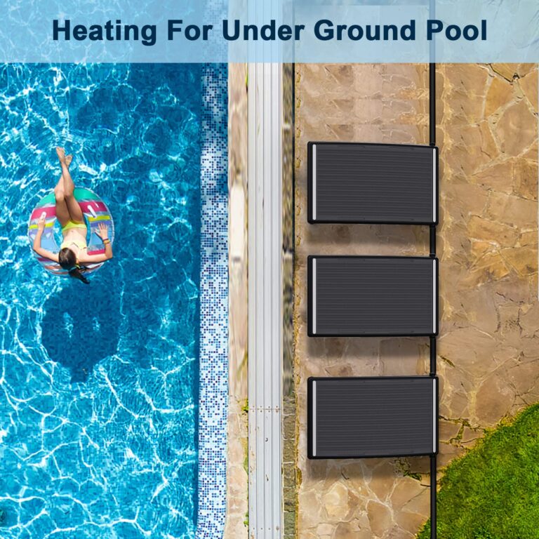 YOWPSY Curve Solar Pool Heater, Made for Above-Ground and Inground Pools, Includes 2 Adapters, 2 Hoses & Clamps - Image 2