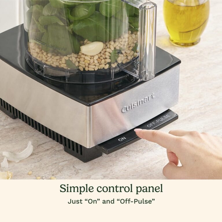 Cuisinart Food Processor 14-Cup Vegetable Chopper for Mincing, Dicing, Shredding, Puree & Kneading Dough, Stainless Steel, DFP-14BCNY - Image 4