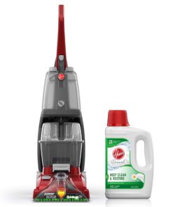 Hoover PowerScrub Deluxe Carpet Cleaner Machine, FH50150NC + 64 oz Everyday Carpet Cleaner Solution, Deep Cleaning Carpet Shampoo, AH31924