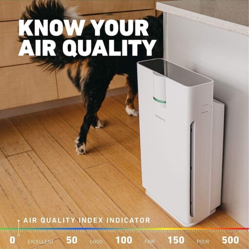 HATHASPACE HSP002 True HEPA Air Purifier for Home, Removes 99.9% of Dust, Smoke, Pet Dander, Odors, VOCs, Covers Up to 1500 Sq. Ft, Quiet Air Cleaner with Smart Sensor for Bedroom & Large Rooms - Image 6