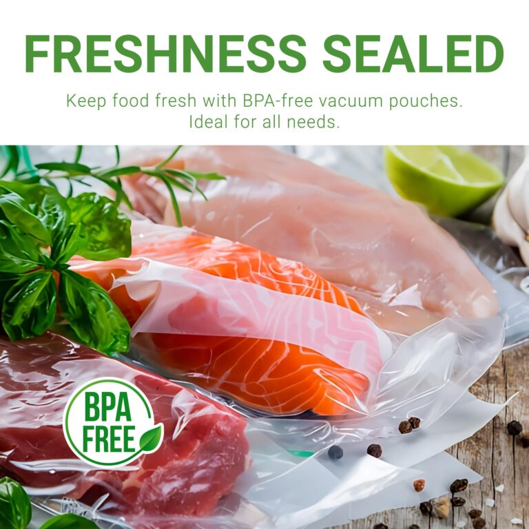 PouchWorth 1,000 pcs Clear 11" x 16" Gallon, 3 mil Chamber Machine Pouches, Pre-Cut Chamber Vacuum Sealer Bags, Heavy Duty Seal Pouch, BPA-Free Chamber Sealer Bags with Tear Notch - Image 3