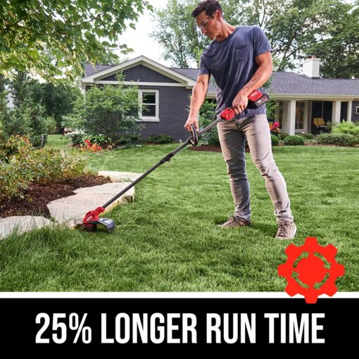 SKIL CB7542B-10 PWR CORE 20 Brushless 13" String Trimmer and 400 CFM Leaf Blower Kit, Includes 4.0Ah Battery and Charger - Image 10