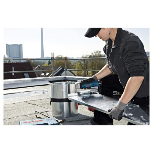 Bosch Professional GSC 12V-13 Cordless Metal Shear , Cuts through metal 4 times faster – with zero effort (Without Battery and Charger) - Carton - Image 4