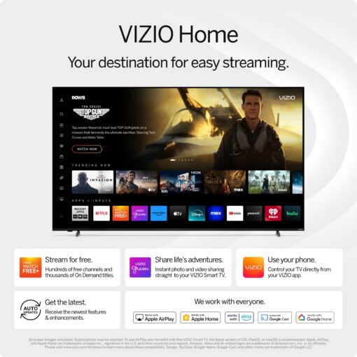VIZIO 40-inch Full HD 1080p Smart TV with DTS Virtual: X, Alexa Compatibility, Google Cast Built-in, Bluetooth Headphone Capable, (VFD40M-08 New) - Image 16