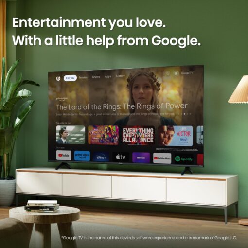 Hisense 40-Inch Class A4 Series FHD 1080p Google Smart TV (40A4K) - DTS Virtual: X, Game & Sports Modes, Chromecast Built-in, Alexa Compatibility, Black - Image 2